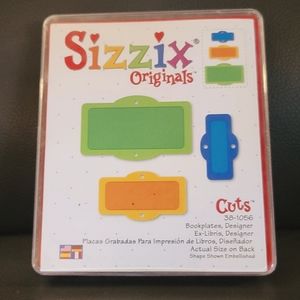 Sizzix Originals cuts bookplates designer 38-1056